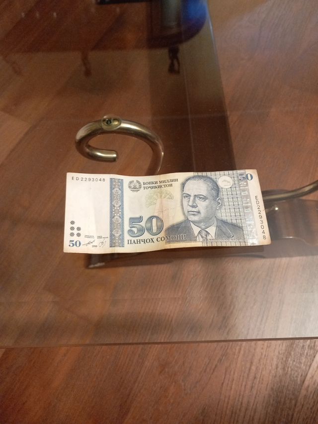 Banconota Tagikistan del 1999