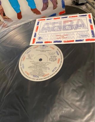 LP ABBA  Gracias Por La Musica Nunca Usado