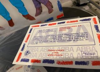 LP ABBA  Gracias Por La Musica Nunca Usado