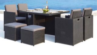 CONJUNTO JARDIN TERRAZA con funda incluida