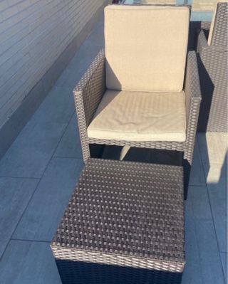 CONJUNTO JARDIN TERRAZA con funda incluida