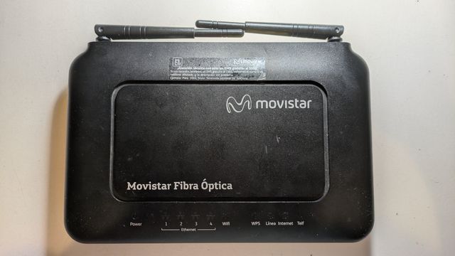Router Movistar ethernet