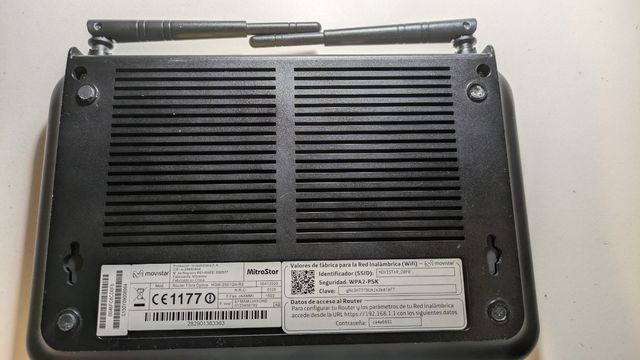 Router Movistar ethernet