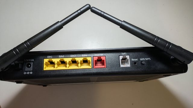 Router Movistar ethernet