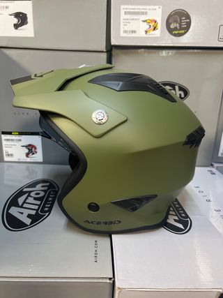 Casco moto XL trial jet Acerbis 