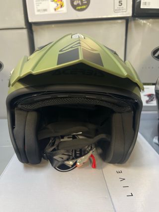 Casco moto XL trial jet Acerbis 