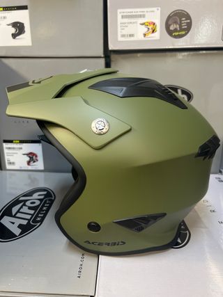 Casco moto XL trial jet Acerbis 