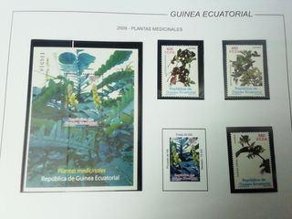 Sellos Guinea Ecuatorial años 1968 a2011