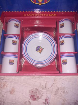 Juego café "FC Barcelona"
