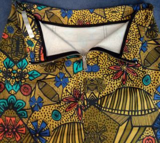 Minifalda "Zara Trafaluc"T/36 mostaza