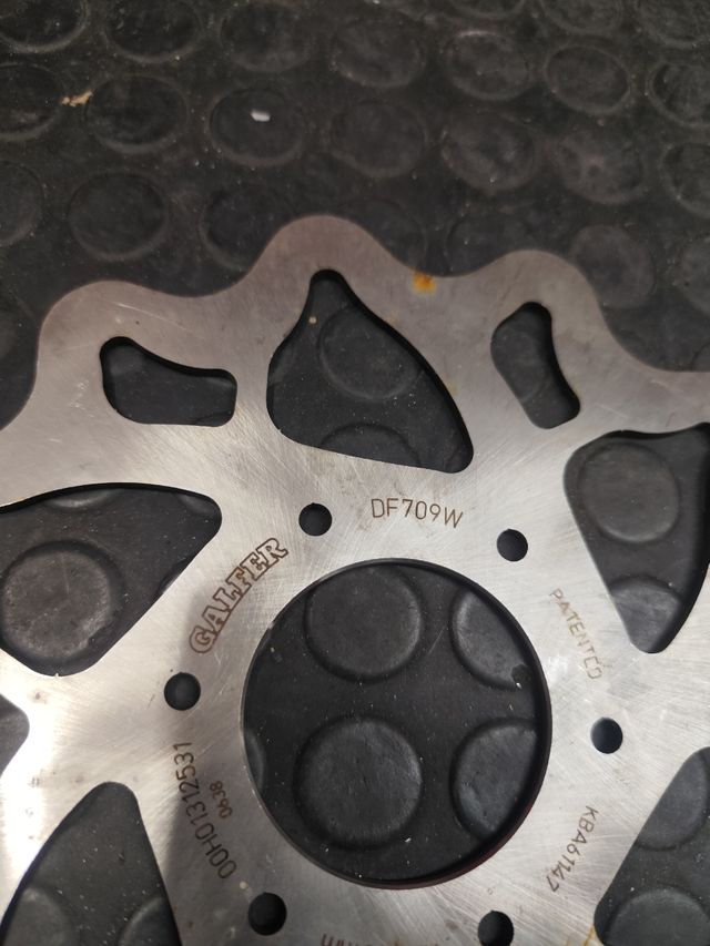 Disco freno trasero derbi drd