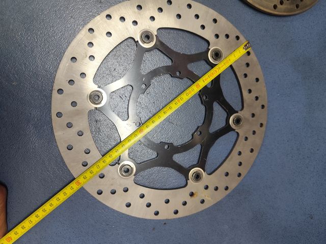 Disco de freno delantero flotante