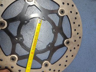 Disco de freno delantero flotante