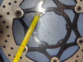 Disco de freno delantero flotante