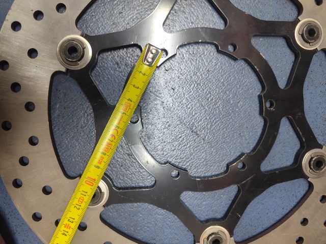 Disco de freno delantero flotante