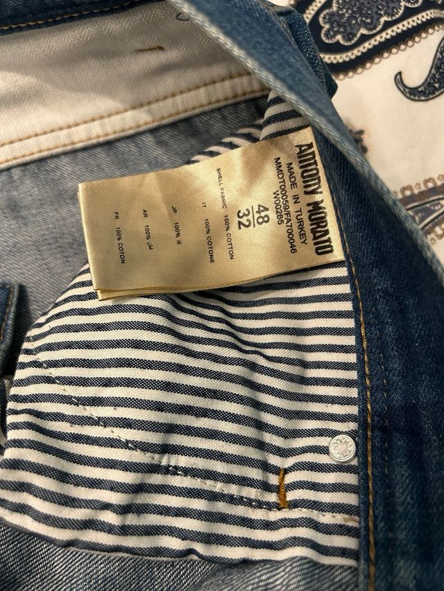 Pantalon tejano antonio morato