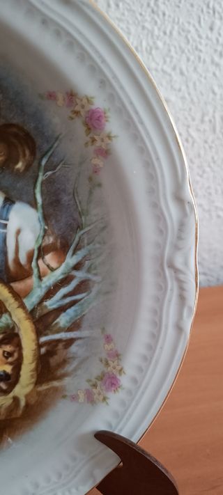 Plato decorativo vintage