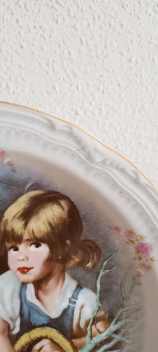 Plato decorativo vintage