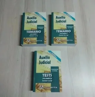 Temario y Tests de Auxilio Judicial