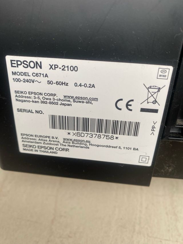 Impresora Epson Xp 2100