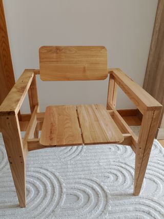 Sillón de madera