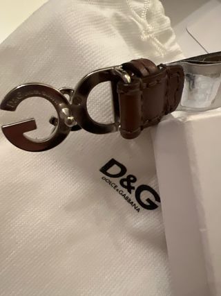 Cinturón de Dolce  Gabbana piel