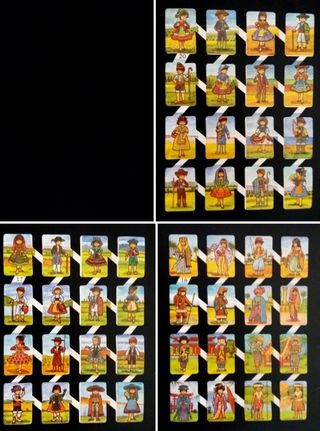 Lámina CROMOS TROQUELADOS ZULIA