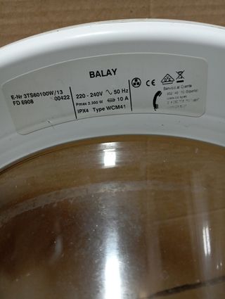 Filtro de drenaje lavadora Balay