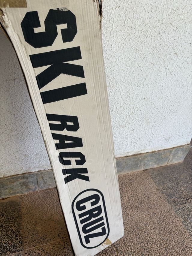 porta esquí rack cruz