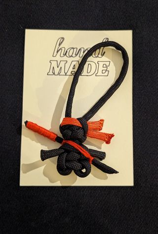 Portachiavi paracord ninja