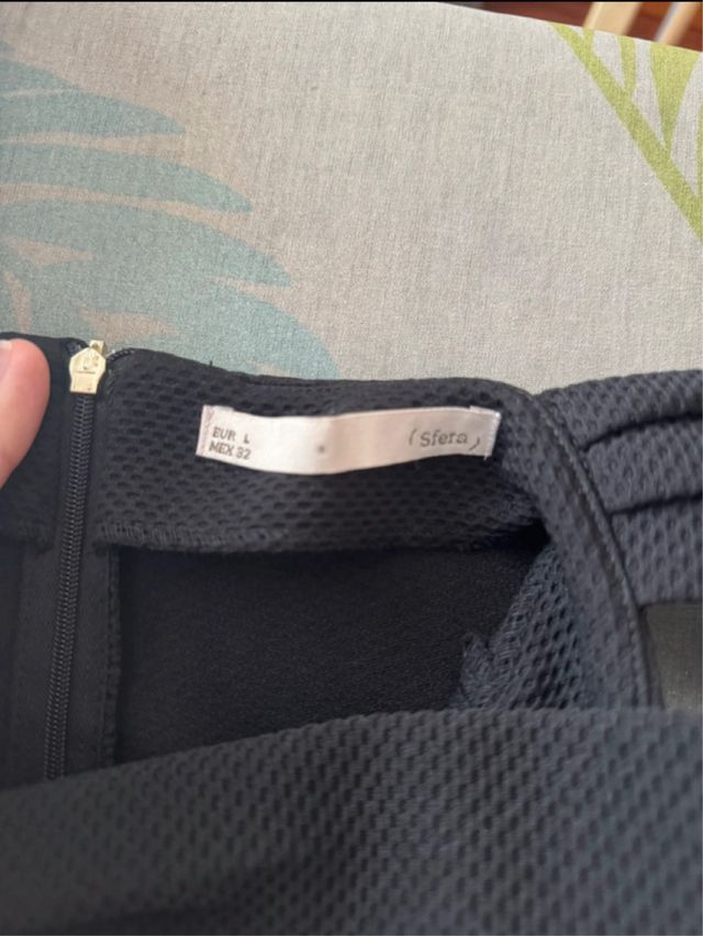 Vestido negro coctel