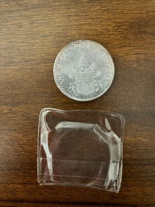 Monedas conmemorativas Juan Pablo II Viaje España