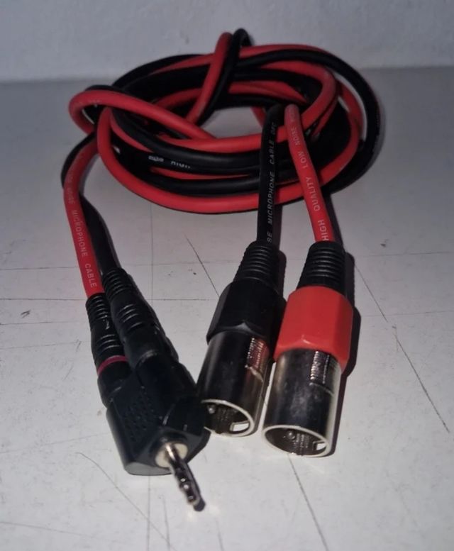 Cable jack a XLR 3 metros