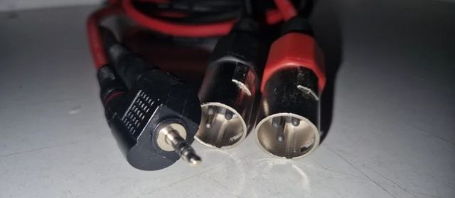 Cable jack a XLR 3 metros