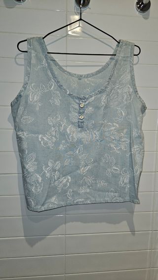 Camisa vintage floral -L