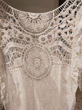 Copricostume/prendisole in cotone trafor