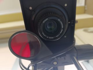 Ampliadora Durst con objetivo Nikon