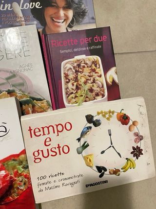 Libri vari cucina