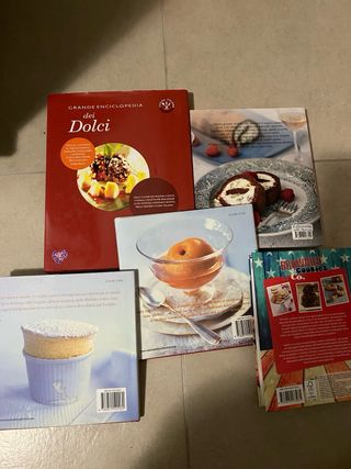 libri vari cucina dolci