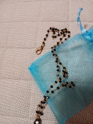 Collana Portafortuna corno nero