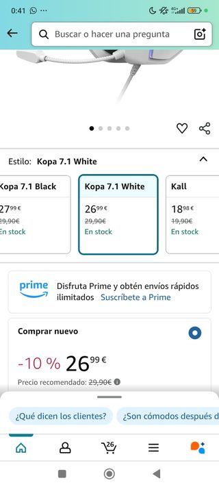 KROM KOPA 7.1 - Auriculares 50mm