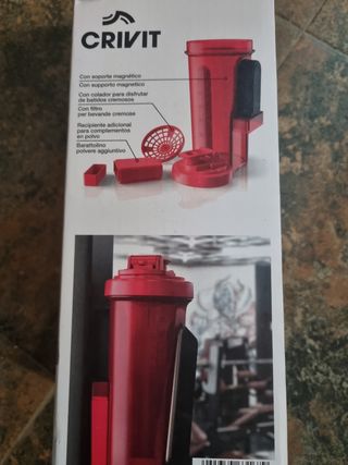 Botella magnética para gimnasio 