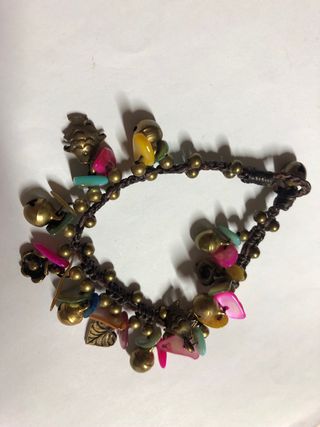 Pulsera con abalorios