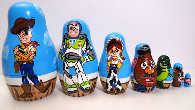 Matrioskas de Toy Story