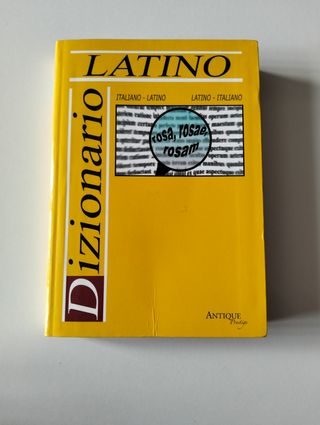 Dizionario latino italiano Antique Prestige