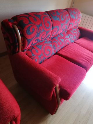 Sofá y butacas