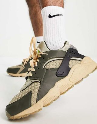Zapatilla Nike Huarache Crater Premium Cargo Khaki
