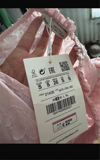 Blusa con volantes pullandbear