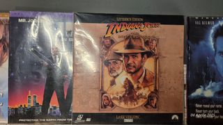 Laser disc indiana Jones