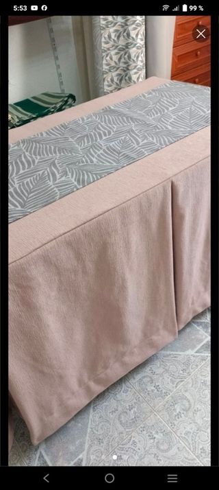 Ropa de mesa camilla